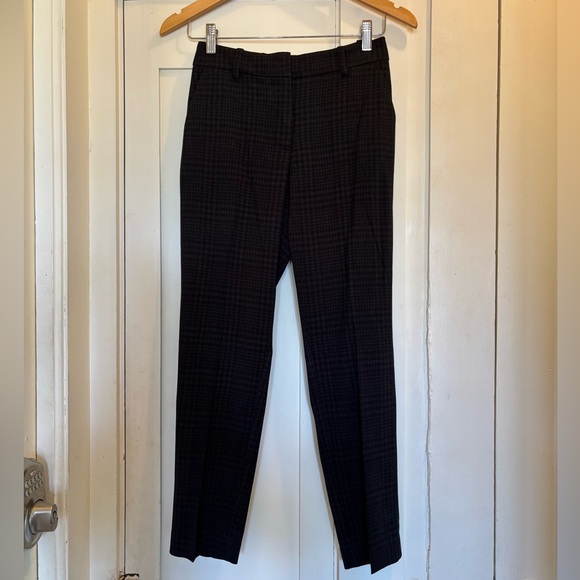 H&M black plaid checkered dress pants - Picture 2 of 8